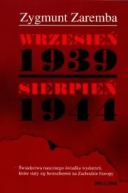 Okładka książki Wrzesień 1939 - Sierpień 1944