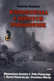 Wspomnienia z różnych pobojowisk. Autor: Koszutski Stanisław. Dadada.pl Okładka książki Wspomnienia z różnych pobojowisk