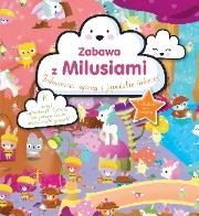 Okładka książki Zabawa z Milusiami. Jednorożce, syreny...