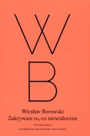 Okładka książki Zakrywam to, co niewidoczne