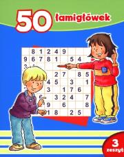Okładka książki 50 łamigłówek. Zeszyt 3