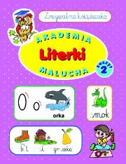 Okładka książki Akademia malucha - Literki zeszyt 2