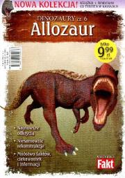 Allozaur. Dinozaury cz.6. Książka + figurka. Autor: praca zbiorowa. Dadada.pl Okładka książki Allozaur. Dinozaury cz.6. Książka + figurka