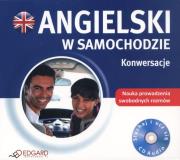 Angielski w samochodzie. Konwersacje EDGARD. Autor: Opracowanie zbiorowe. Dadada.pl Okładka książki Angielski w samochodzie. Konwersacje EDGARD
