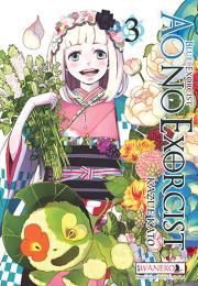 Ao No Exorcist. Tom 3. Autor: Kazue Kato. Dadada.pl Okładka książki Ao No Exorcist. Tom 3