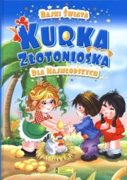 Okładka książki Bajki świata dla najmłodszych. Kurka złotonioska