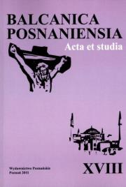 Okładka książki Balcanica Posnaniensia t. XVIII
