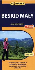 Beskid Mały mapa turystyczna. Autor: praca zbiorowa. Dadada.pl Okładka książki Beskid Mały mapa turystyczna