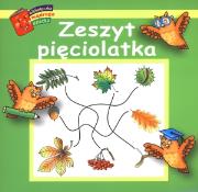 Okładka książki Bibl. mądrego dziecka - Zeszyt pięciolatka