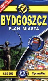 Okładka książki Bydgoszcz plan miasta 1:20 000