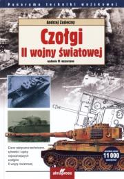 Czołgi II wojny światowej. Autor: Zasieczny Andrzej. Dadada.pl Okładka książki Czołgi II wojny światowej
