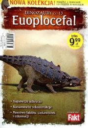Euoplocefal. Dinozaury cz.13. Książka + figurka. Autor: praca zbiorowa. Dadada.pl Okładka książki Euoplocefal. Dinozaury cz.13. Książka + figurka