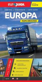 Okładka książki Europa mapa drogowa Europilot 1:4 000 000 laminowana