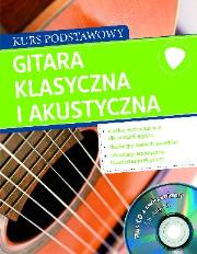 Gitara klasyczna i akustyczna. Kurs podstawowy +CD. Autor: Walter Frank. Dadada.pl Okładka książki Gitara klasyczna i akustyczna. Kurs podstawowy +CD