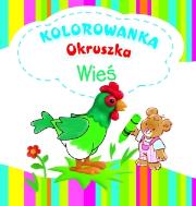 Okładka książki Kolorowanka Okruszka - Wieś