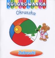 Okładka książki Kolorowanka Okruszka - Zabawki