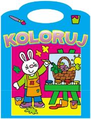 Okładka książki Koloruj. Zeszyt niebieski