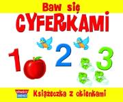Okładka książki Książeczka z okienkami - Baw się cyferkami