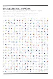 Okładka książki Kultura miejska w Polsce