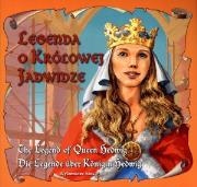 Okładka książki Legenda o Królowej Jadwidze w. pol. ang. niem.