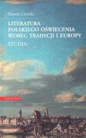 Okładka książki Literatura polskiego oświecenia wobec tradycji...
