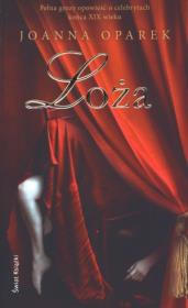 Loża. Autor: Joanna Oparek. Dadada.pl Okładka książki Loża