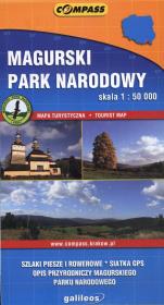 Magurski Park Narodowy mapa turystyczna. Autor: praca zbiorowa. Dadada.pl Okładka książki Magurski Park Narodowy mapa turystyczna