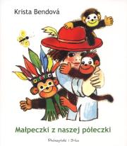Okładka książki Małpeczki z naszej półeczki