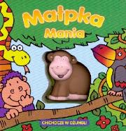 Okładka książki Małpka Mania chichocze w dżungli