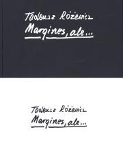 Margines, ale.... Autor: Różewicz Tadeusz. Dadada.pl Okładka książki Margines, ale...