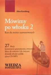 Okładka książki Mówimy po włosku 2 + CD Kurs dla średnio zawans.