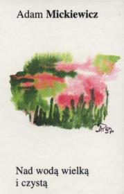 Okładka książki Nad wodą wielką i czystą