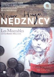 Nędznicy Audiobook. Autor: Hugo Victor. Dadada.pl Okładka książki Nędznicy Audiobook
