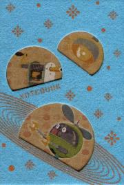 Okładka książki Notes NOTEBOOK ROBOT niebieski