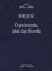 Okładka książki O pocieszeniu, jakie daje filozofia