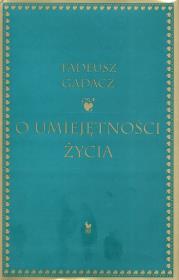 Okładka książki O umiejętności życia