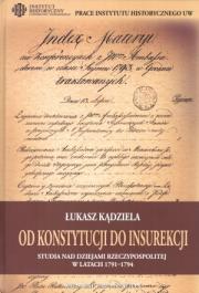 Okładka książki Od Konstytucji do Insurekcji