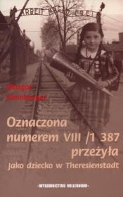 Okładka książki Oznaczona numerem VIII/1 387 przeżyła