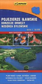 Pojezierze Iławskie Dorzecze Drwęcy Wzgórza Dylewskie mapa turystyczna. Autor: Praca zbiorowa. Dadada.pl Okładka książki Pojezierze Iławskie Dorzecze Drwęcy Wzgórza Dylewskie mapa turystyczna