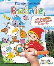 Okładka książki Poznaję i koloruję - Baśnie