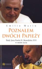 Poznałem dwóch papieży. Autor: Marin Emilio. Dadada.pl Okładka książki Poznałem dwóch papieży
