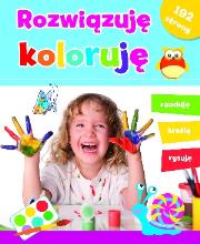 Okładka książki Rozwiązuję koloruję