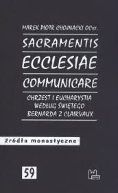 Okładka książki Sacramentis ecclesiae communicare