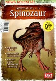 Spinozaur. Dinozaury cz.15. Książka + figurka. Autor: praca zbiorowa. Dadada.pl Okładka książki Spinozaur. Dinozaury cz.15. Książka + figurka