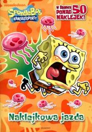 Sponge Bob - Naklejkowa jazda!. Autor: Hillenburg Stephen. Dadada.pl Okładka książki Sponge Bob - Naklejkowa jazda!