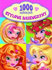 Okładka książki Stylowe dziewczyny. 1000 naklejek
