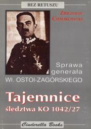 Okładka książki Tajemnice śledztwa KO 1024/27