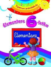 Okładka książki Tęczowe przedszkole - Elementarz 6-latka