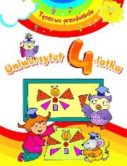 Okładka książki Tęczowe przedszkole - Uniwersytet 4-latka