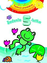 Okładka książki Tęczowe przedszkole - Zadania 5-latka